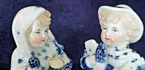 Pair antique victorian conta - pair,