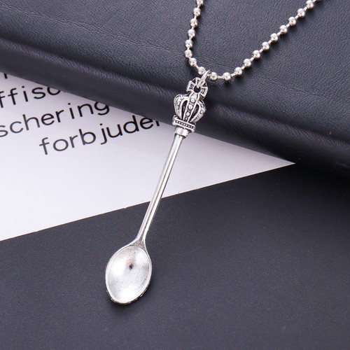 Crown mini tea spoon - crown,