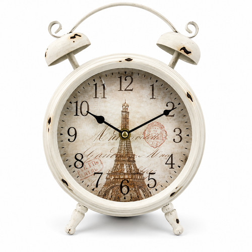 Vintage mantel clock - vintage,