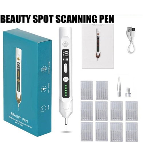 Laser plasma pen skin - skin, mole