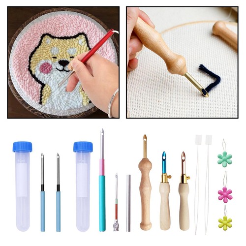 Punch needle soft embroidery - needle,,