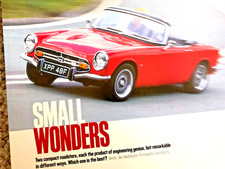 HONDA S800 vs LOTUS ELAN -