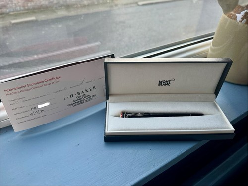 Montblanc heritage rouge - rouge, et