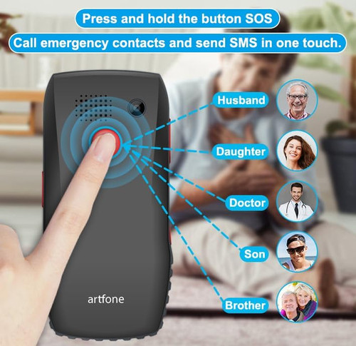 Artfone big button mobile - artfone, c1