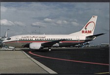 Aviation Postcard - Aeroplanes - Boeing 737 - CN-RMU of Royal Air Maroc - MB335