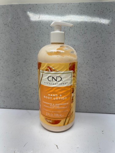 Damaged label cnd hand - label,