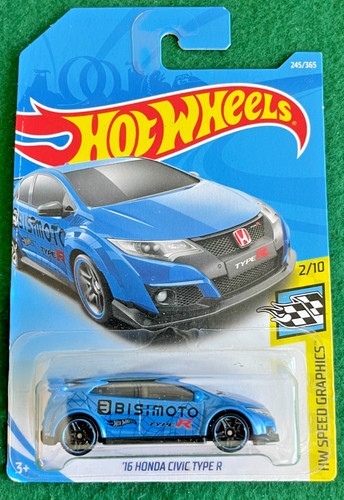 Hot wheels 2016 honda civic - hot,