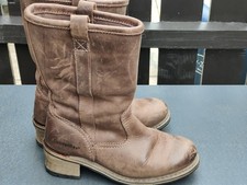 Women's CATERPILLAR " CHALA "Chocolate Brown Mid Calf Boots P304179. UK Size 5.