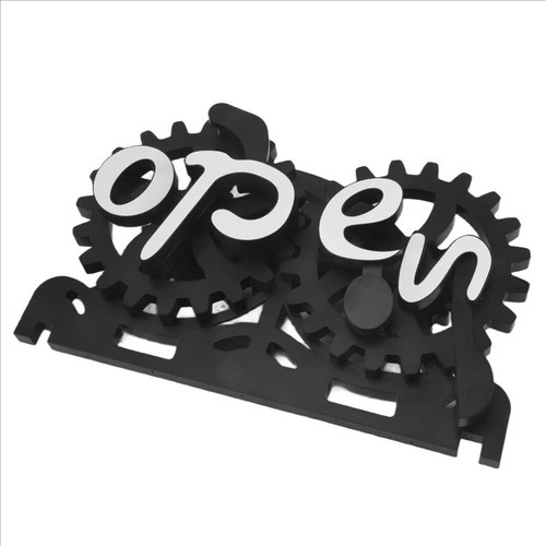 Open closed hanging door sign - hanging,