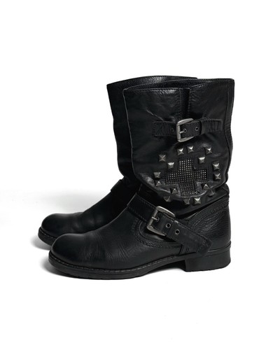 Vintage studded pyramids cross - vintage,