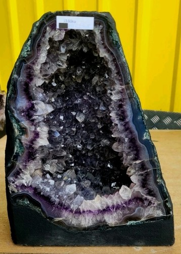 Stunning amethyst geode cave - geode,