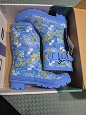 New Joules Rain Boots Mid Calf