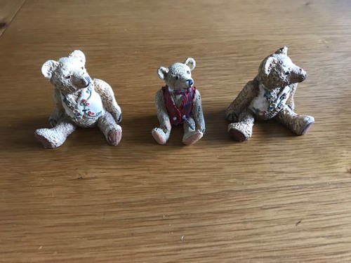 Peter fagan bear figurines - fagan,