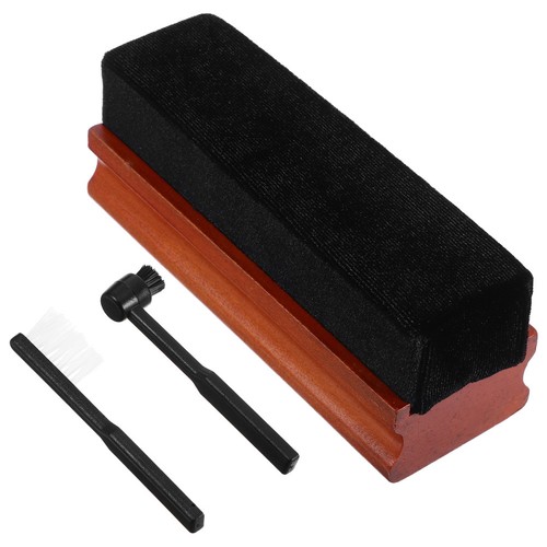 Vinyl record brush wooden - vinyl,
