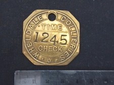 Pre-47 Wheldale Collieries Time Check No 1245 Pristine Condition.