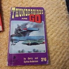 Thunderbirds Are Go by Gerry and Sylvia Anderson Paperback Book Published 1966