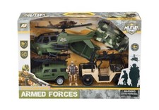 45cm toy play - military, car