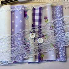 Lavender and Lace Slow Stitch