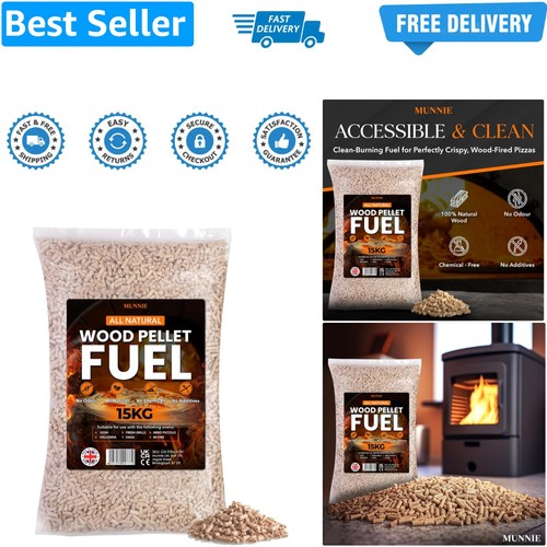 15kg wood pellets - 15kg,