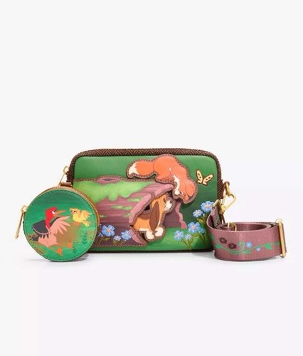 Loungefly disney the fox and - loungefly,