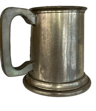 pewter Tankard Glass bottom