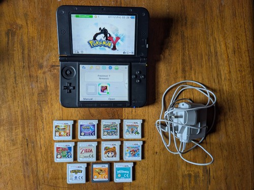 3ds red console 11 - 11, games