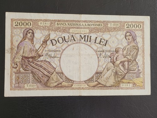 Romania 2000 lei - romania,