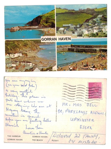 Vintage postcard gorran - postcard,