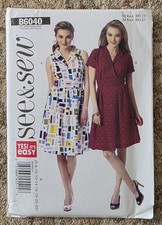 BUTTERICK SEE & SEW DRESS