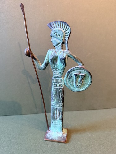 Athena greek goddess verdigris - athena,