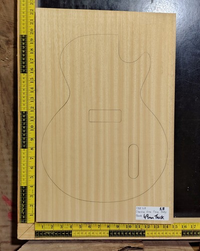 Obeche guitar making body - obeche,