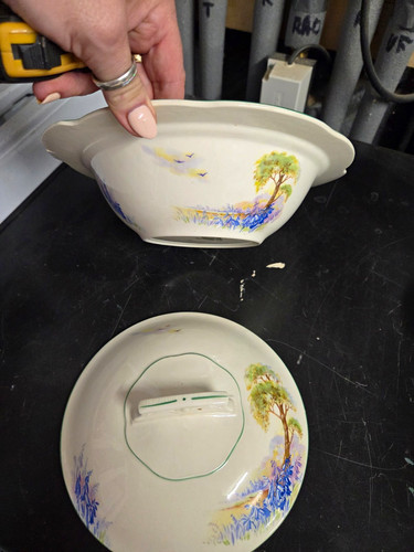 Morley ware bluebell pattern - morley,