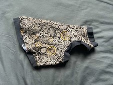 Steampunk Clockwork  Sphynx Cat Top - One Hole Design - Sphynx Cat Clothing Co