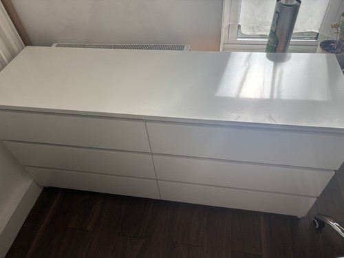 Ikea malm double chest 6 - double, of