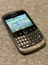 BlackBerry 9300 3G Curve Cellular QWERTY Keyboard Mobile Phone Black (o2)