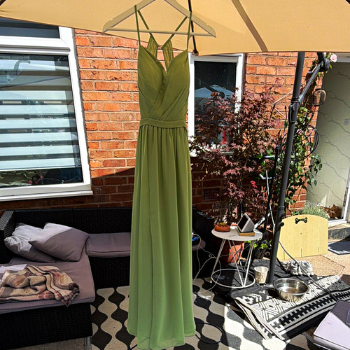 Cicinia green chiffon maxi - cicinia,
