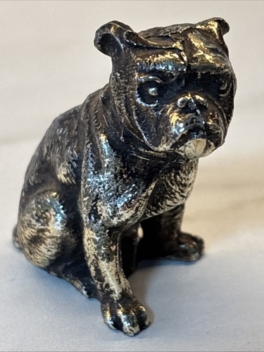 English bulldog figure bronze - bulldog,