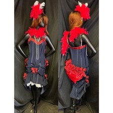 Handmade patriotic saloon - saloon, girl