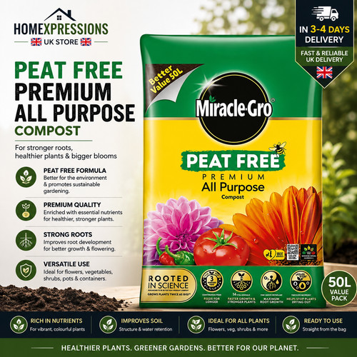 Miracle gro 50l bulk - peat, free