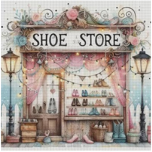 Printed cross stitch kit ct - stitch,