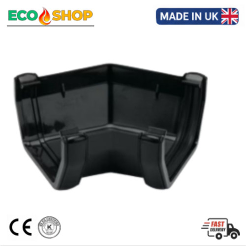 135 square gutter angle - square,