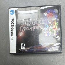 Final Fantasy Crystal Chronicles Ring of Fates Nintendo DS Game U.S.A Version