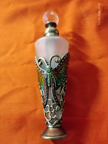 Vintage glass perfume - , bottle#4