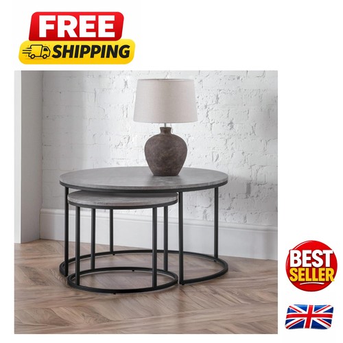 Elegant grey round nesting - grey,