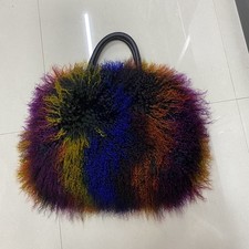 Sheep Wool Fur Bag Women's Bag