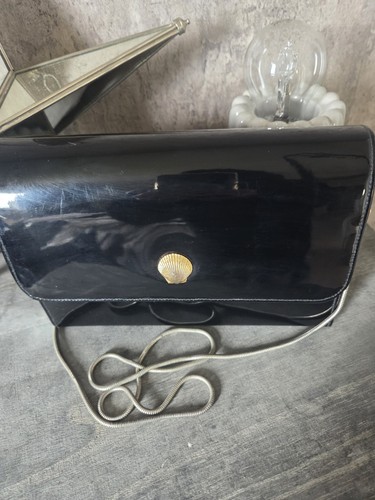 Vintage black patent - vintage,