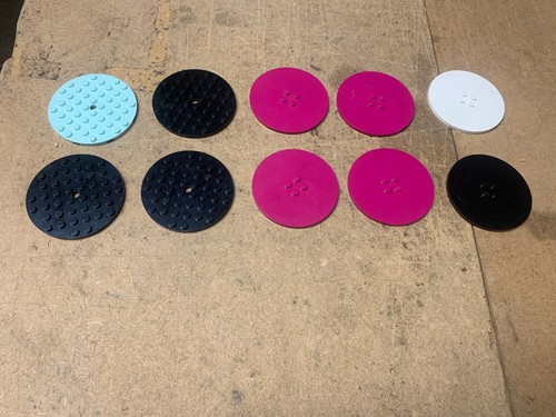 Lego tile round 8x8 - round, with