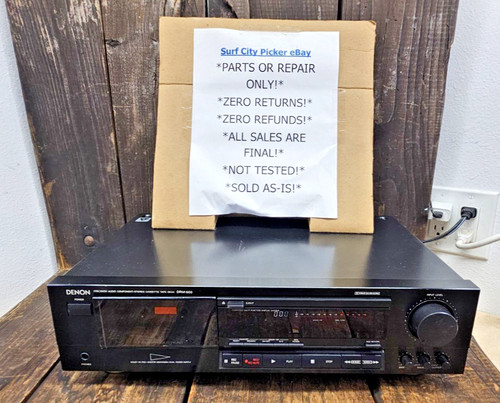 Denon drm 600 - cassette, tape