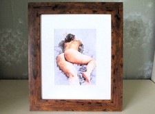 erotic art Nude painting original framed ready to hang artist MK Maciejka