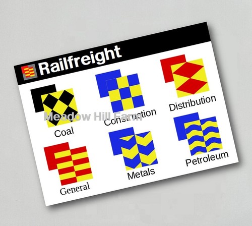 Sticker railfreight sector - sticker, br